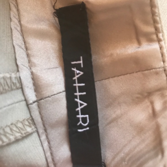 Nude Tahari Pants With Zippers - Picture 2 of 4